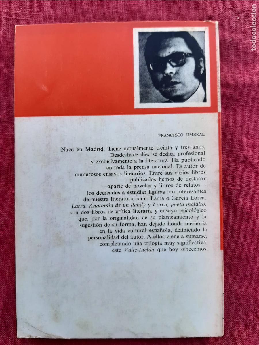 Libros de segunda mano: Valle-Incl&aacute;n - Umbral, Francisco - Foto 2