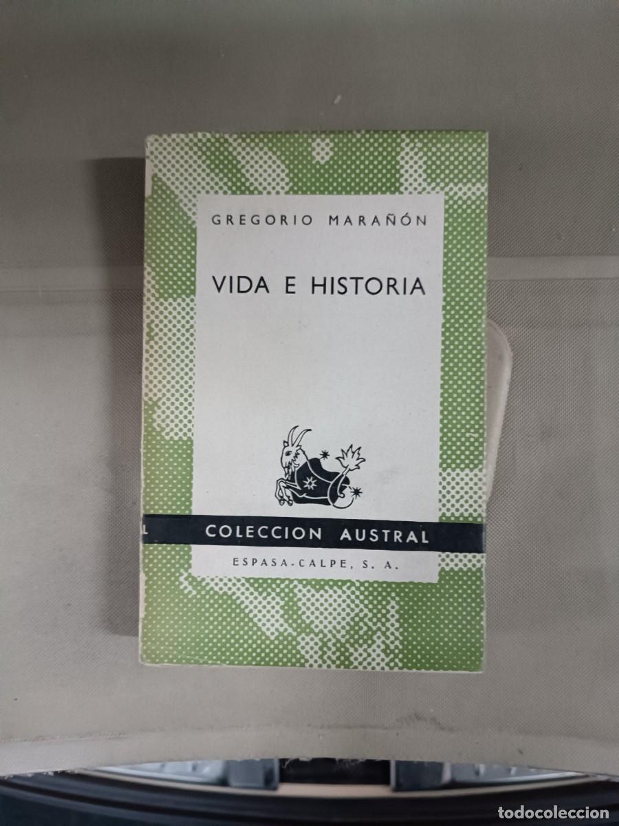 Libros de segunda mano: Vida e historia - Gregorio Mara&ntilde;&oacute;n. Austral - Foto 1