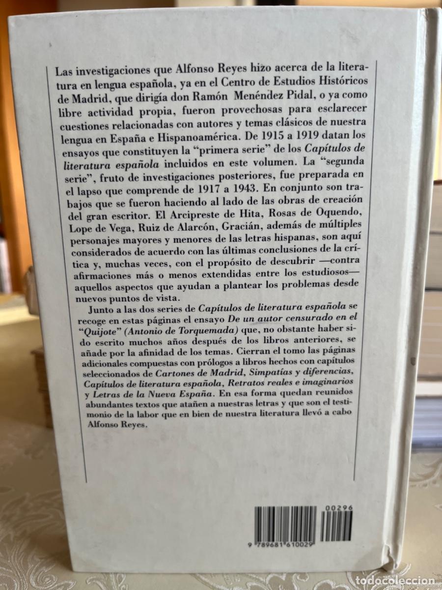 Libros de segunda mano: Reyes, Alfonso.-,Obras completas. Tomo VI - Foto 3