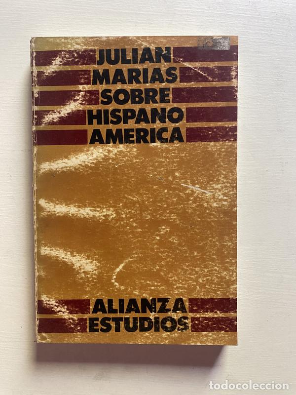 Libros de segunda mano: Sobre hispanoamerica - Marias Julian - Foto 1