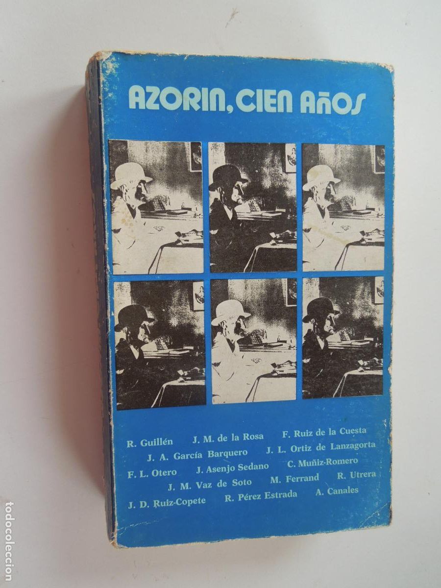 Libros de segunda mano: AZORIN, CIEN A&Ntilde;OS (1873-1973) - UNIVERSIDAD DE SEVILLA 1974.