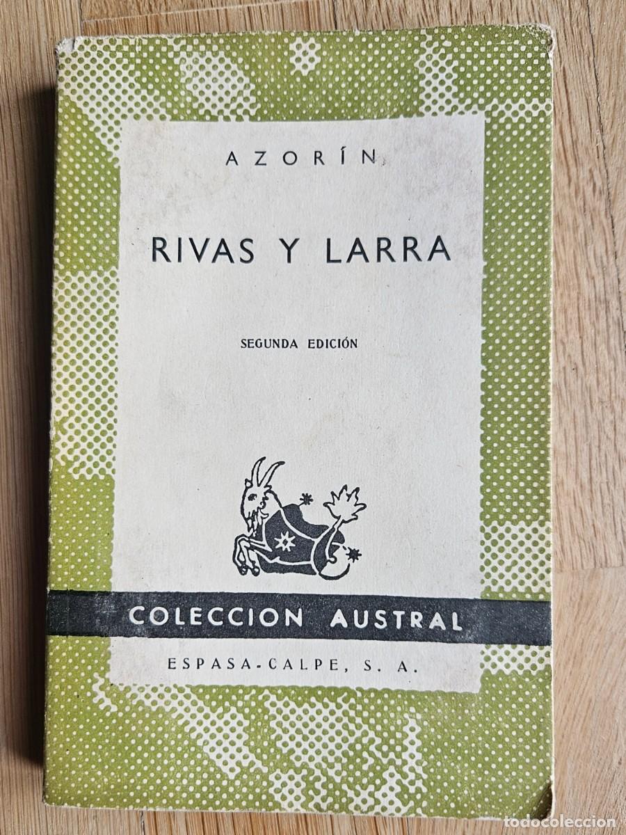 Libros de segunda mano: Azorin. Rivas y Larra - Foto 1