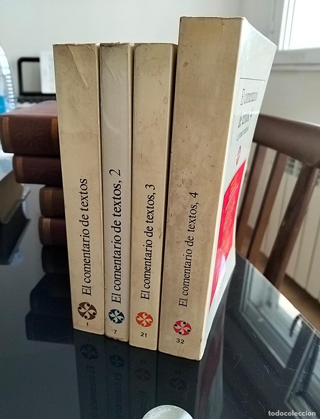 Libros de segunda mano: Literatura. Ensayo. El Comentario de Textos, Obra Completa, Varios, ed. Castalia, 1973 RP