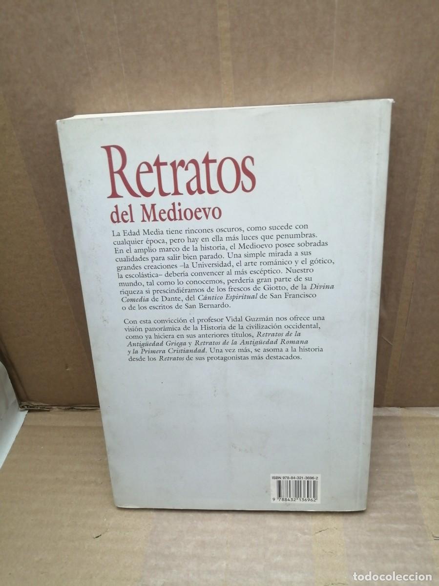 Libros de segunda mano: Retratos del Medievo (Primera Edici&oacute;n) - Foto 2