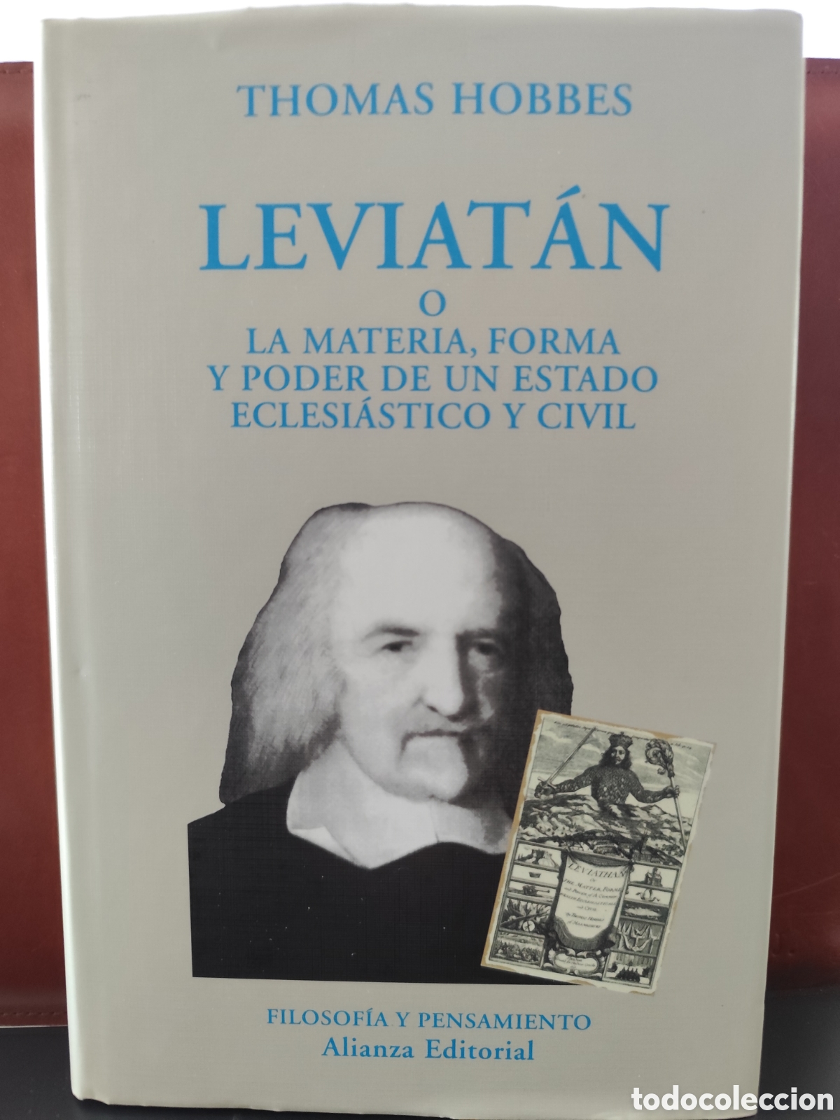 Libros de segunda mano: Leviat&aacute;n o la materia, forma y poder ..... Thomas Hobbes - Foto 1