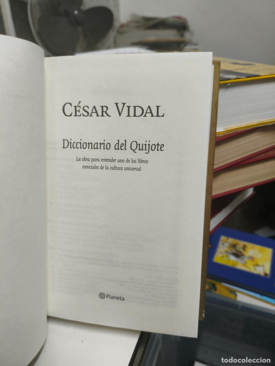 Libros de segunda mano: DICCIONARIO DEL QUIJOTE - CESAR VIDAL - Foto 2