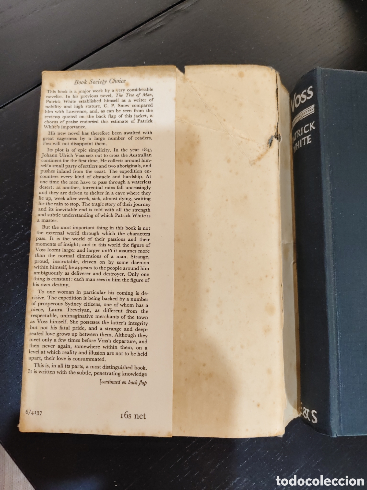 Libros de segunda mano: VOSS de Patrick White 1957 - Foto 3