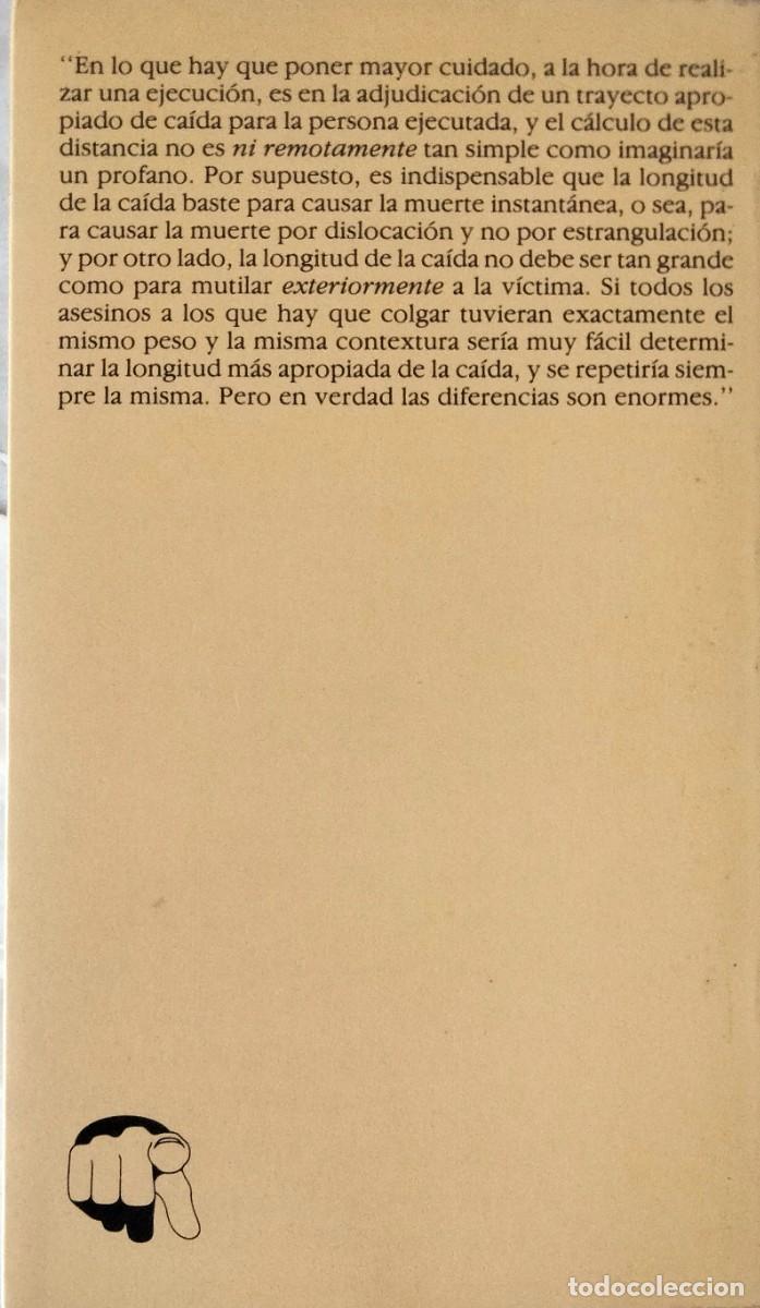 Libros de segunda mano: Charles Duff-La pena de muerte.Muchnik.1983. - Foto 2