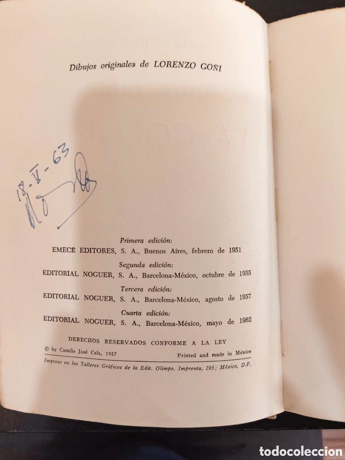 Libros de segunda mano: La Colmena de Camilo Jos&eacute; Cela - Foto 1