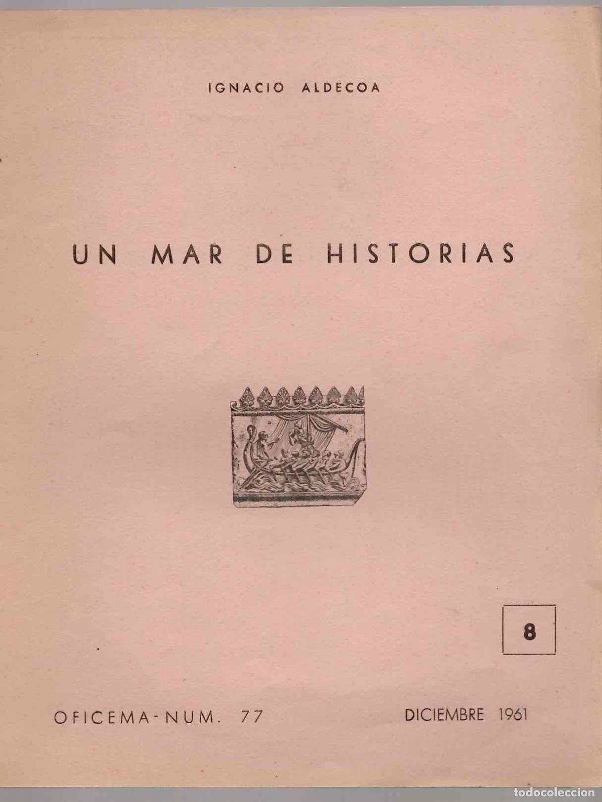 Libros de segunda mano: UN MAR DE HISTORIAS. IGNACIO ALDECOA, 1961