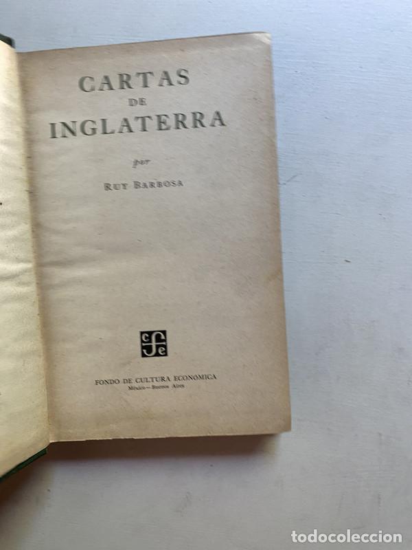 Libri di seconda mano: Cartas de Inglaterra - Barbosa Ruy