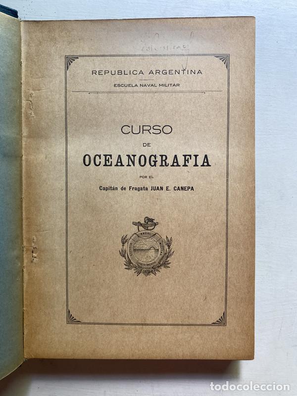 Libri di seconda mano: Curso de oceanografia - Canepa Juan E.