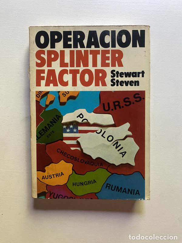 Libri di seconda mano: Operacion Splinter factor - Steven Stewart