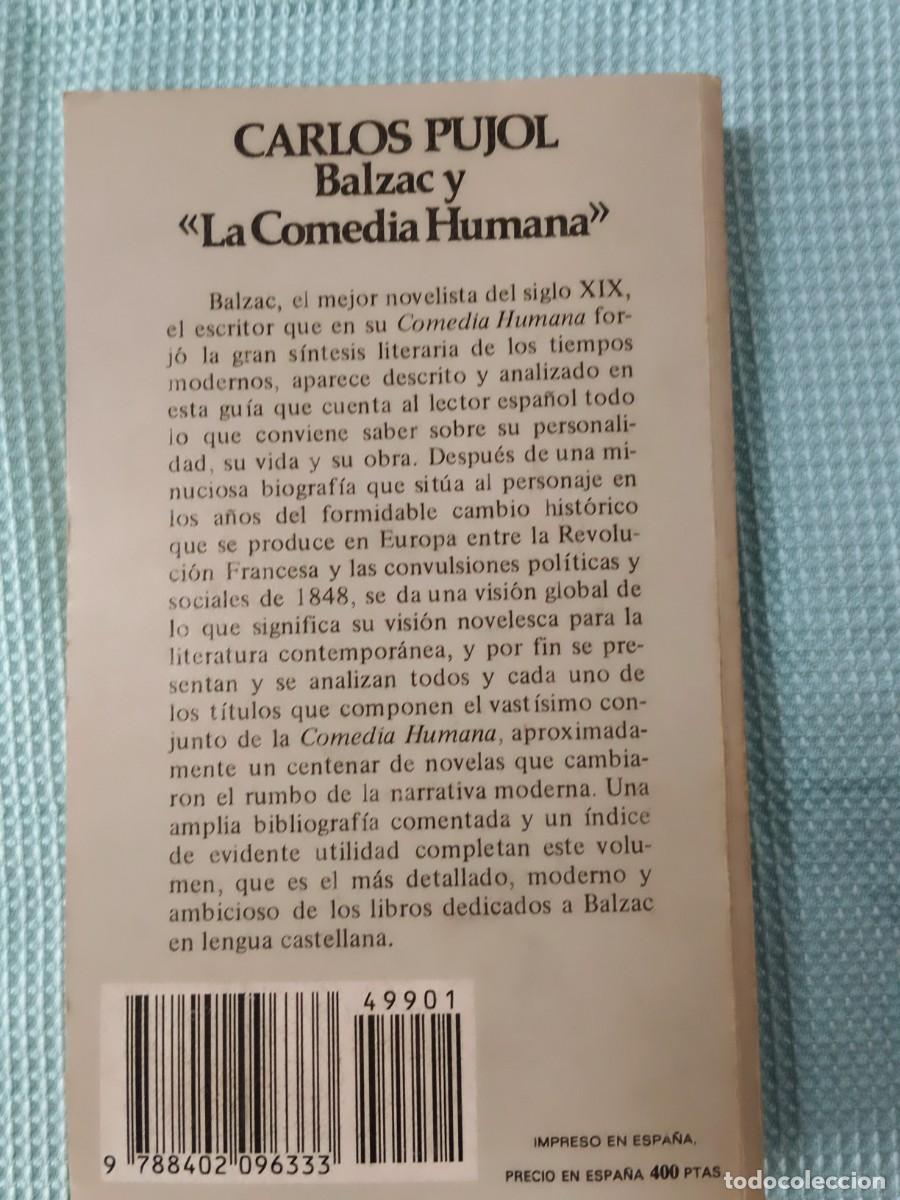 Libros de segunda mano: BALZAC Y LA COMEDIA HUMANA - Foto 3