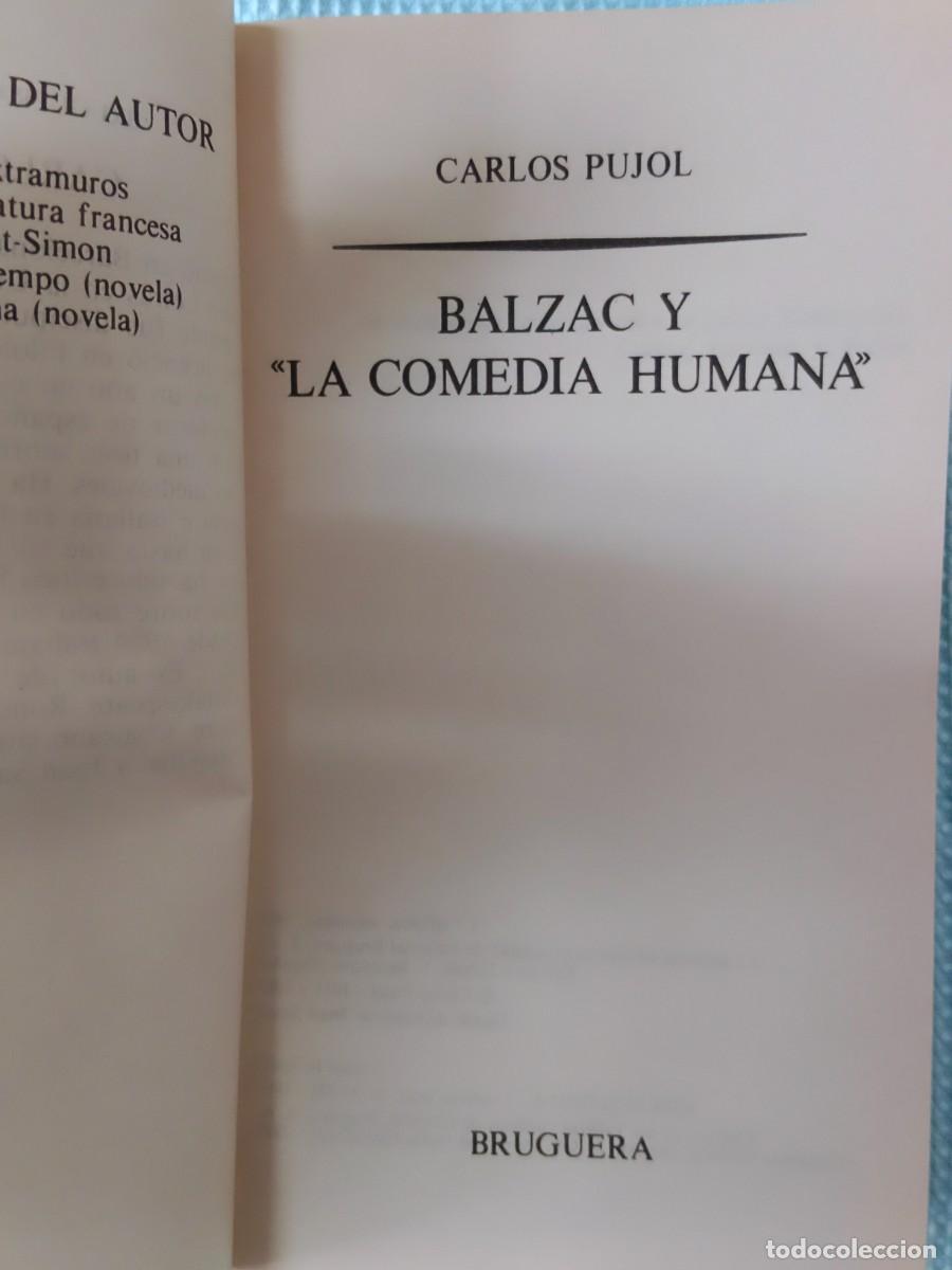 Libros de segunda mano: BALZAC Y LA COMEDIA HUMANA - Foto 5