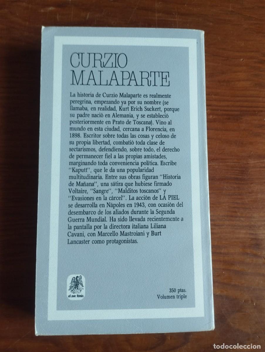 Libros de segunda mano: LA PIEL. Curzio Malaparte. - Foto 2