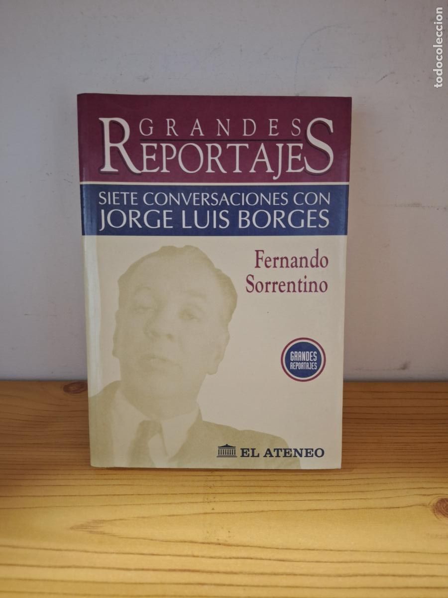 Libros de segunda mano: Siete conversaciones con Jorge Luis Borges - Fernando Sorrentino