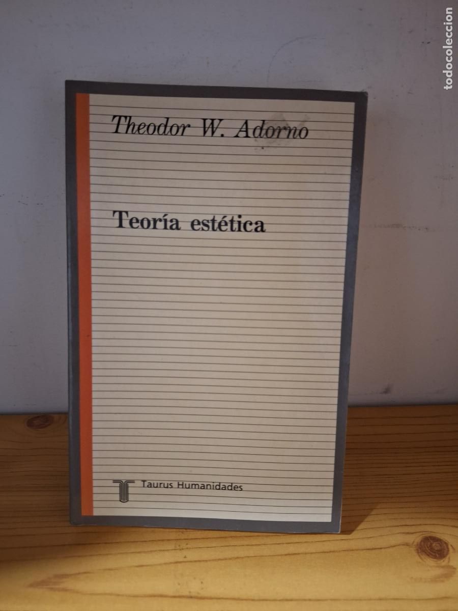 Libros de segunda mano: Teor&iacute;a est&eacute;tica - Theodor W. Adorno