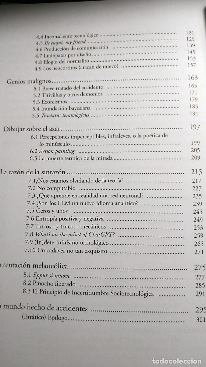 Libros de segunda mano: LA BELLEZA DEL ACCIDENTE - JAVIER MORENO - Foto 5