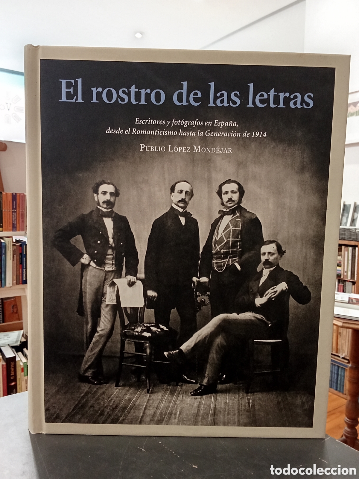 Libros de segunda mano: El rostro de las letras - Publio Lopez Mondejar - Foto 1