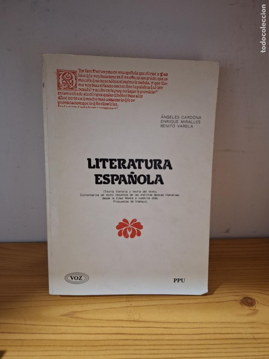 Libros de segunda mano: Literatura Espa&ntilde;ola - A.Cardona, E. Miralles, B. Varela