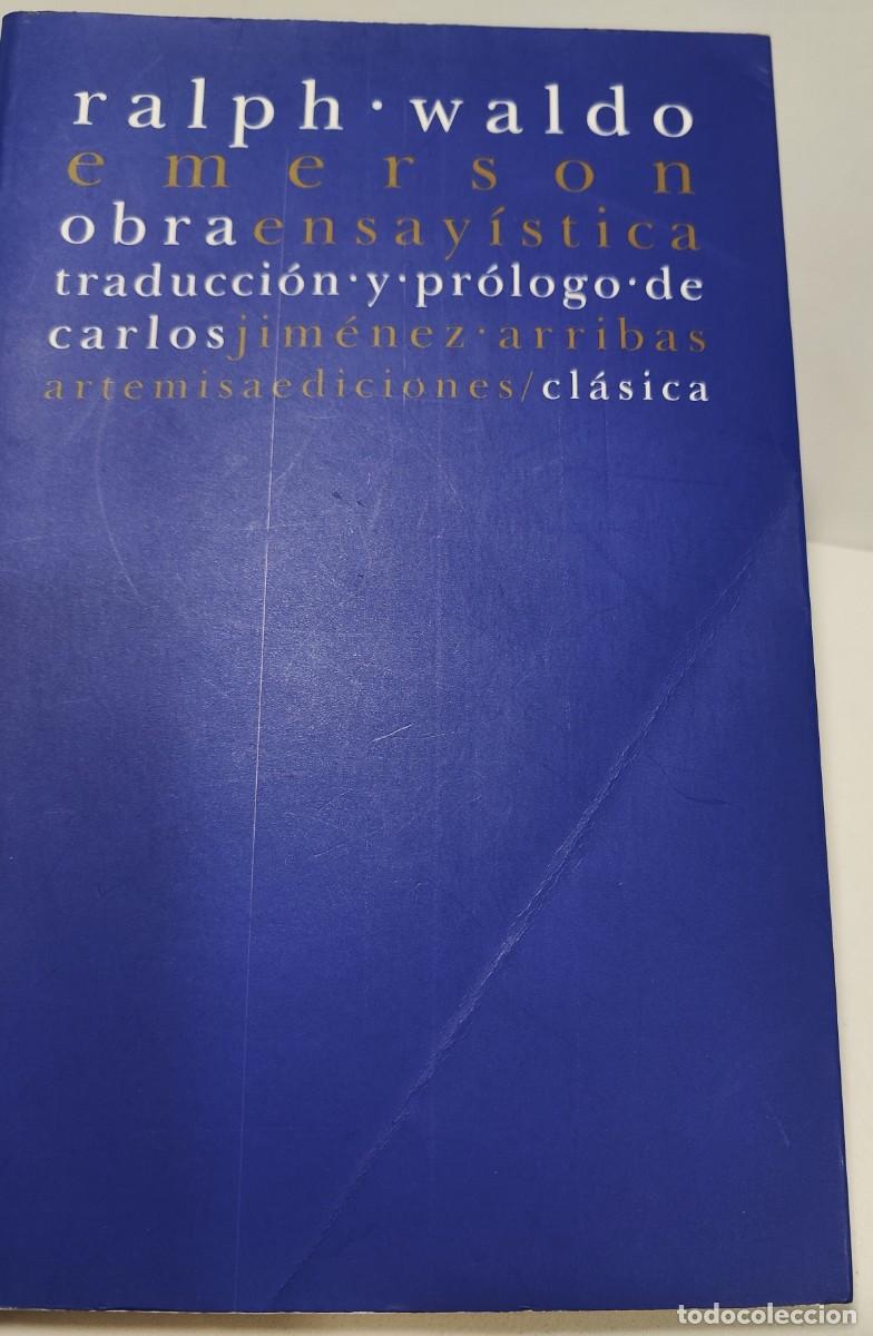 Libros de segunda mano: OBRA ENYAS&Iacute;STICA - RALPH WALDO EMERSON - Artemisa Ediciones - Foto 2