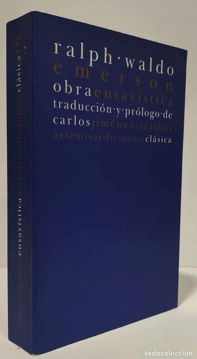 Libros de segunda mano: OBRA ENYAS&Iacute;STICA - RALPH WALDO EMERSON - Artemisa Ediciones - Foto 3