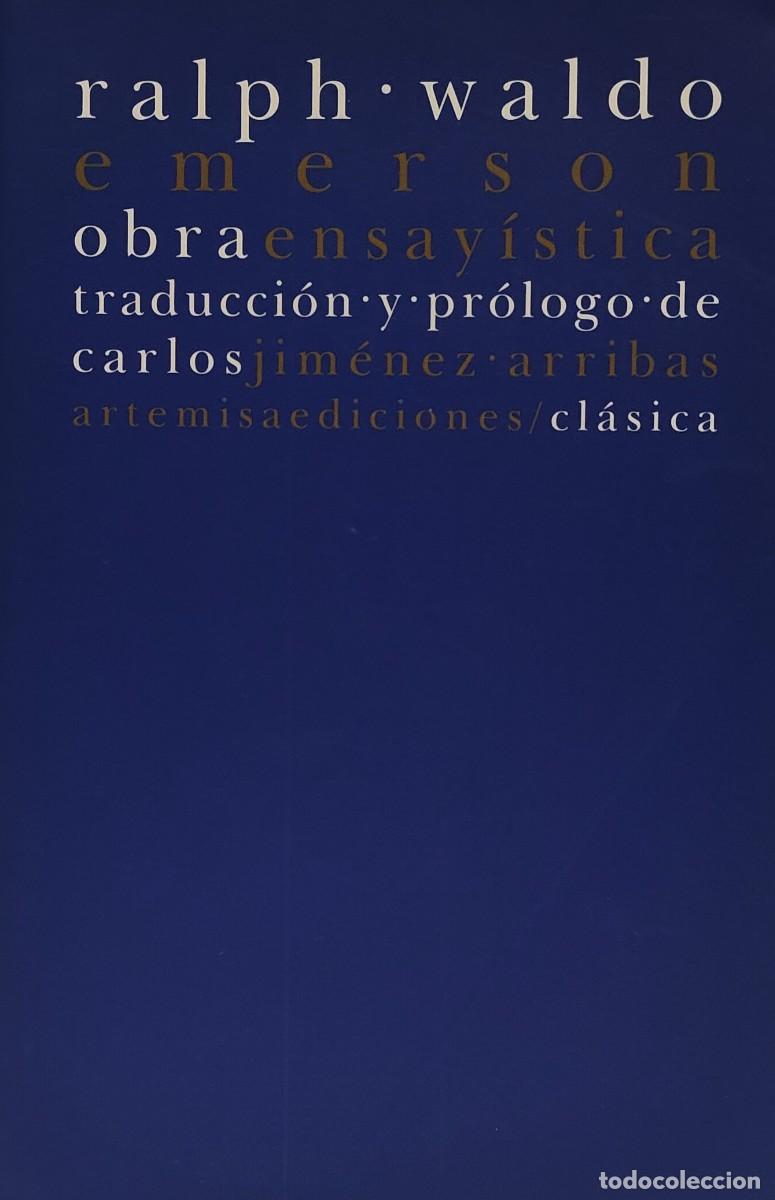 Libros de segunda mano: OBRA ENYAS&Iacute;STICA - RALPH WALDO EMERSON - Artemisa Ediciones - Foto 1