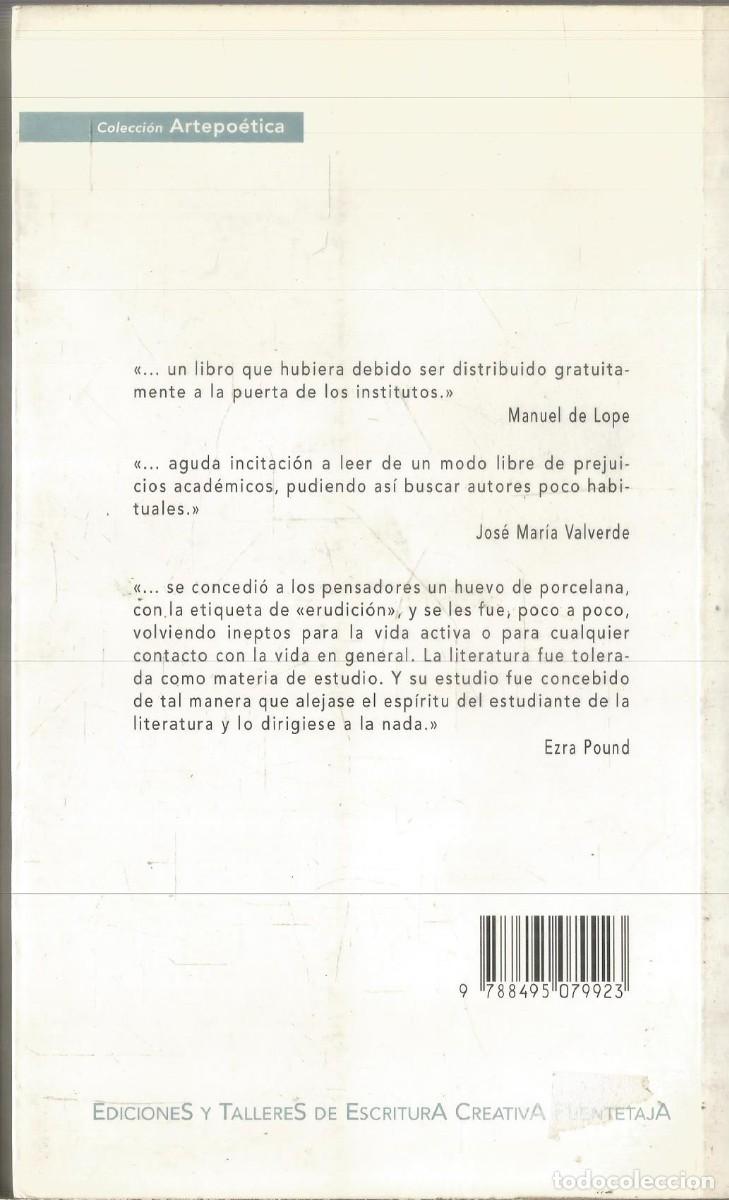Libros de segunda mano: EZRA POUND. EL ABC DE LA LECTURA. - Foto 2