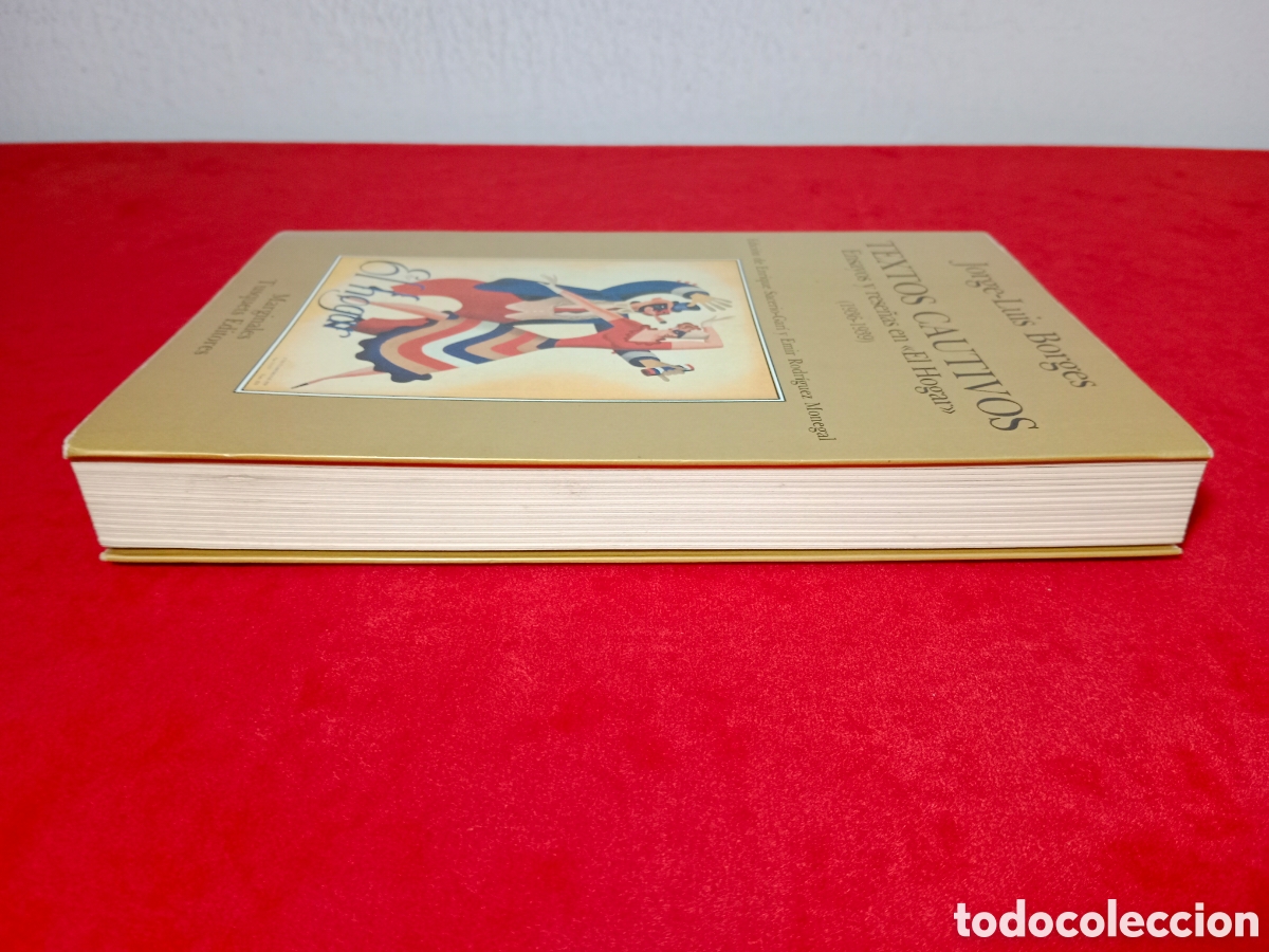 Libros de segunda mano: JORGE LUIS BORGES, TEXTOS CAUTIVOS, 1986, PRIMERA EDICI&Oacute;N - Foto 3