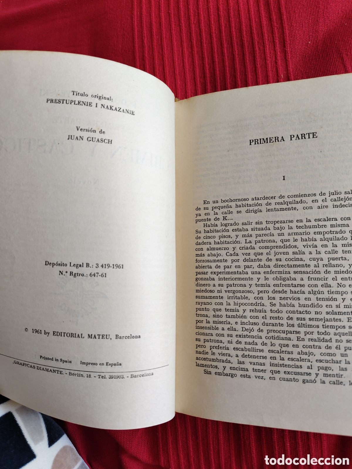 Libros de segunda mano: CRIMEN Y CASTIGO DE FEDOR DOSTOYEVSKI - Foto 6
