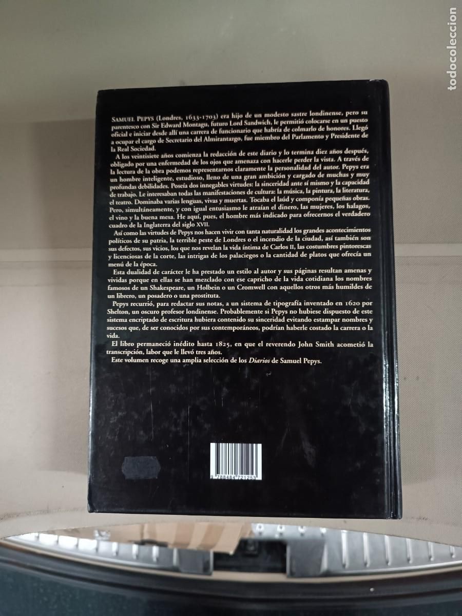 Libros de segunda mano: Diarios (1660-1669) - Samuel Pepys - Foto 2