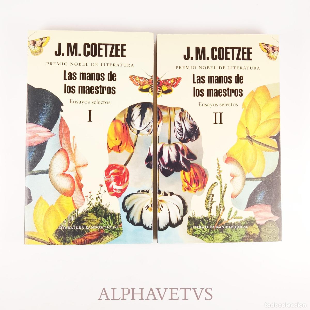 Libros de segunda mano: Las manos de los maestros. Ensayos selectos Vol. I & II - J. M. Coetzee