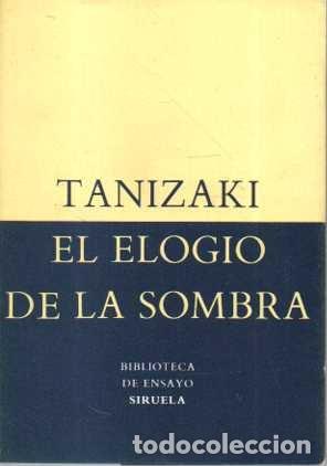 Libros de segunda mano: EL ELOGIO DE LA SOMBRA. - TANIZAKI. - Foto 1