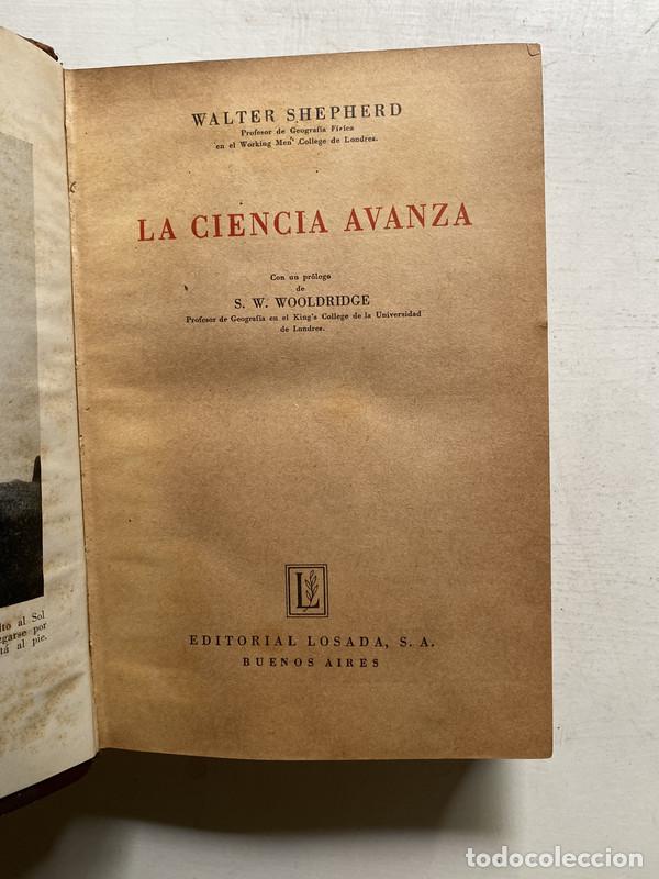 Libros de segunda mano: La ciencia avanza - Shepard Walter - Foto 1