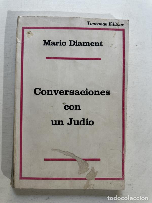 Libros de segunda mano: Conversaciones con un judio - Diament Mario - Foto 1