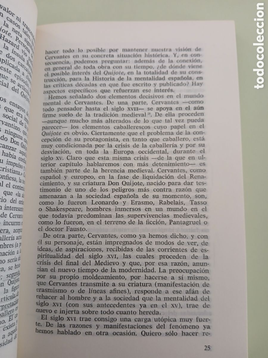 Libros de segunda mano: Utop&iacute;a y contrautop&iacute;a en el Quijote. Jos&eacute; Antonio Maravall. - Foto 10