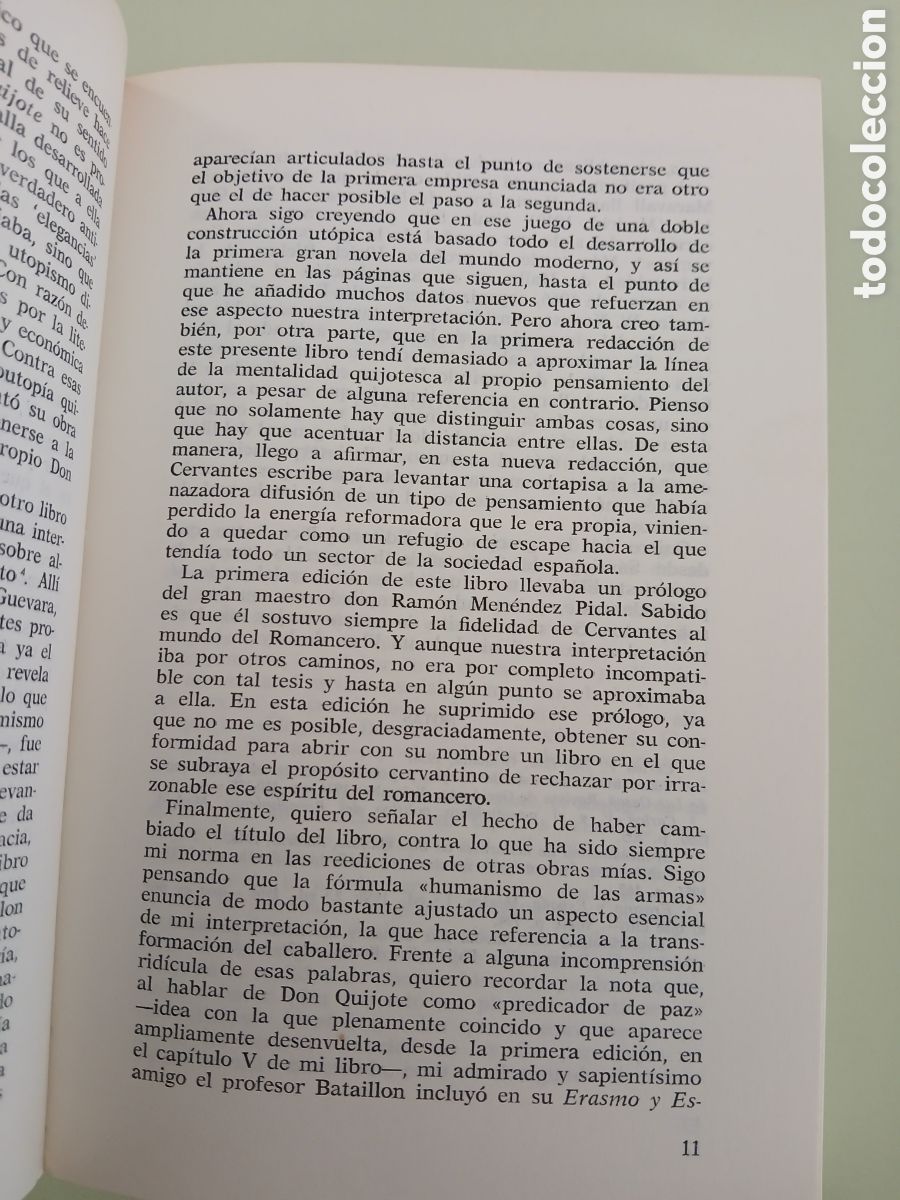 Libros de segunda mano: Utop&iacute;a y contrautop&iacute;a en el Quijote. Jos&eacute; Antonio Maravall. - Foto 11
