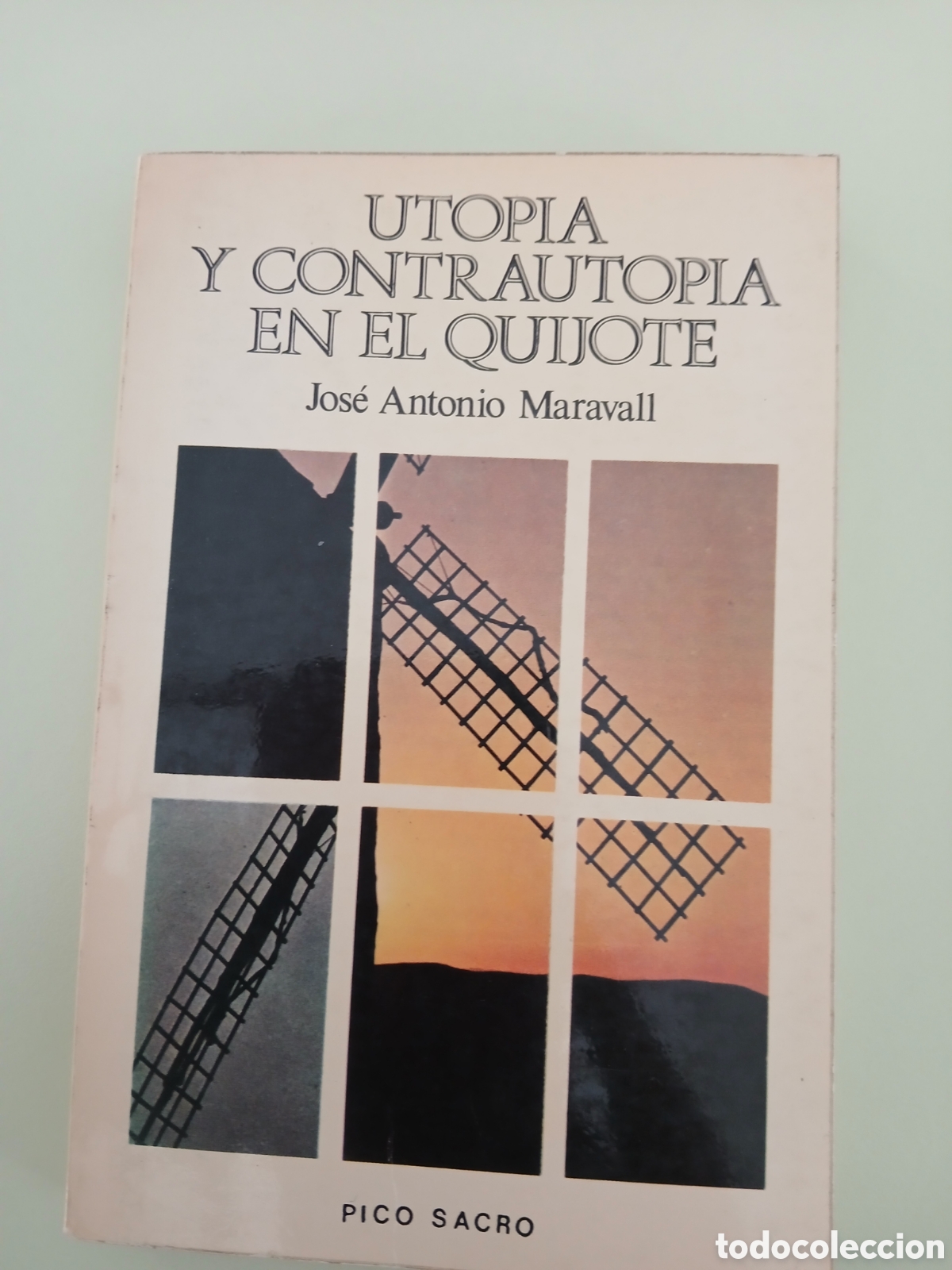 Libros de segunda mano: Utop&iacute;a y contrautop&iacute;a en el Quijote. Jos&eacute; Antonio Maravall. - Foto 1
