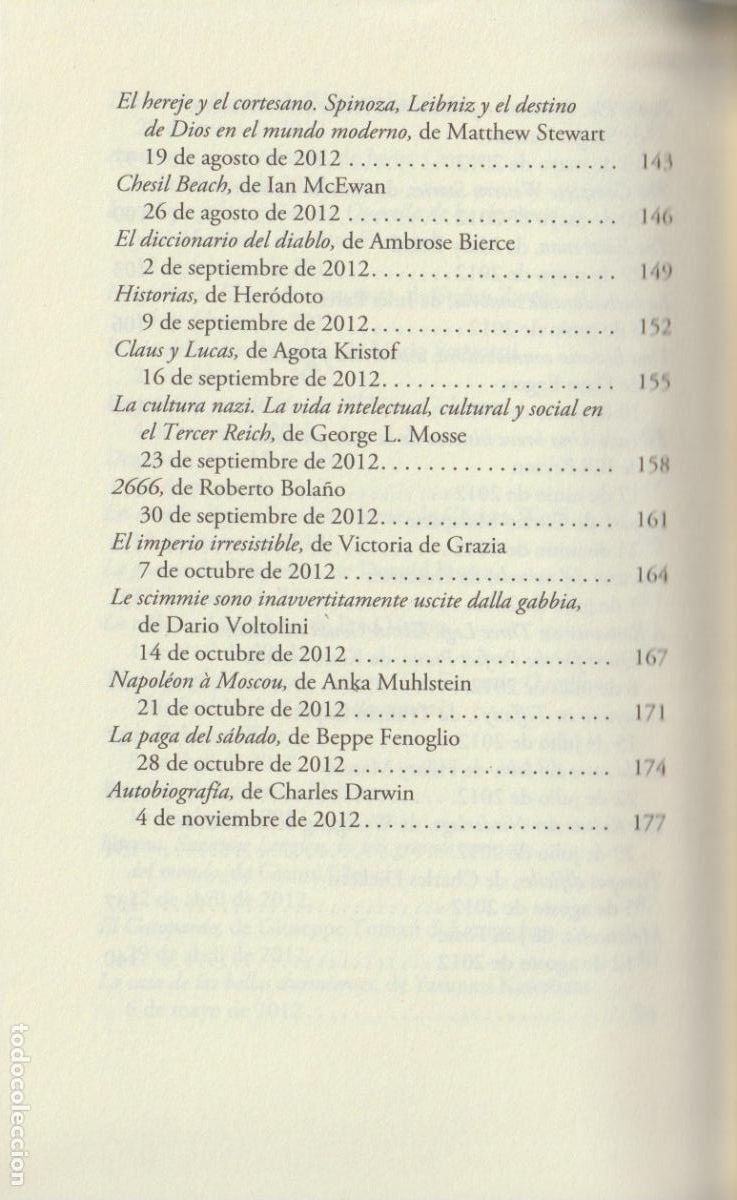 Libros de segunda mano: Una cierta idea de mundo / Alessandro Baricco - Foto 7