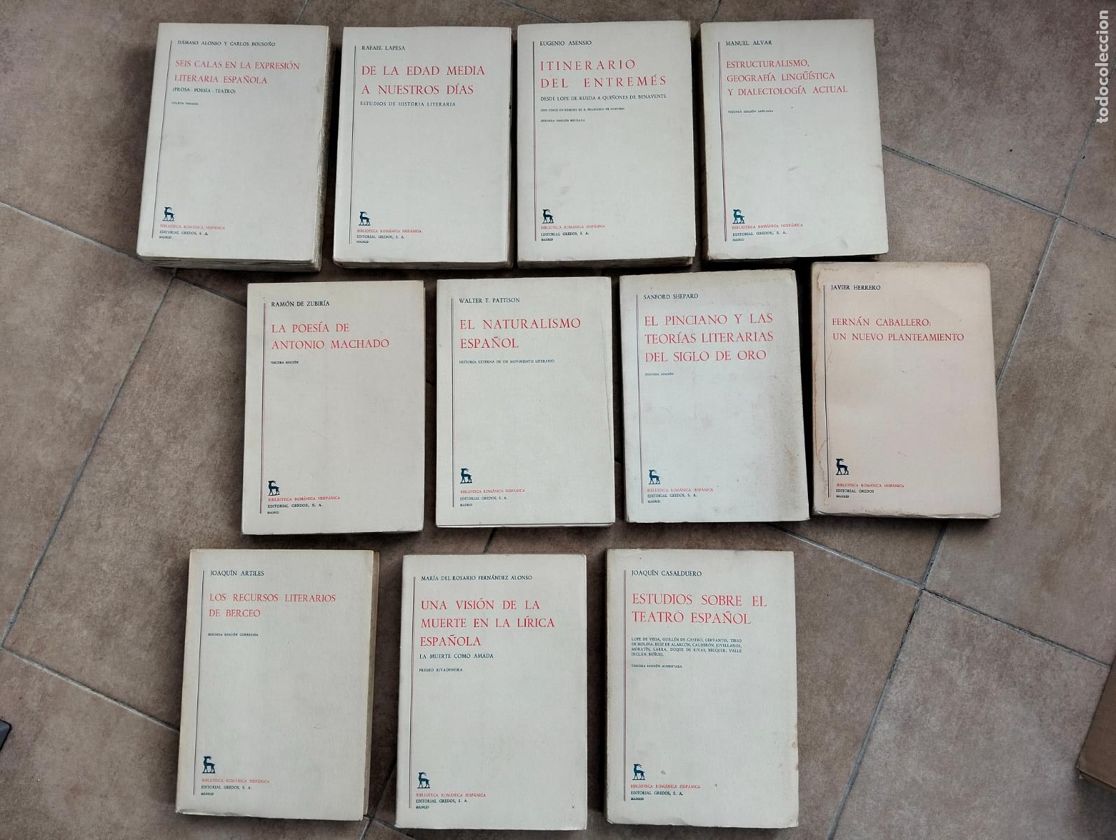 Libros de segunda mano: Ling&uuml;&iacute;stica. Historia. Biblioteca Rom&aacute;nica Hisp&aacute;nica, ed. Gredos. Buen estado. VISITA CATALOGO L54