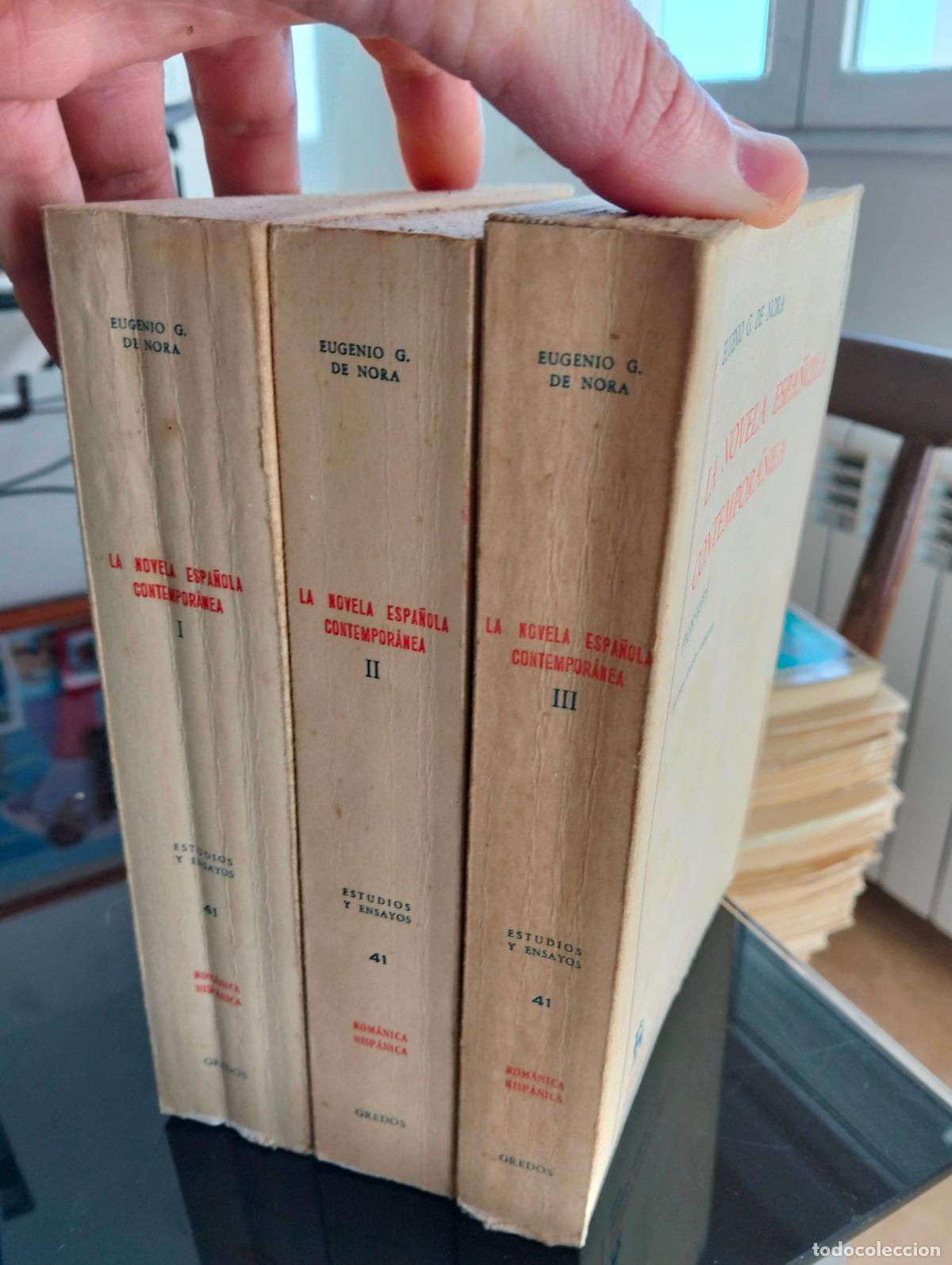Libros de segunda mano: Historia de la Lengua. Novela Espa&ntilde;ola Contemporanea, Eugenio de Nora, Gredos. VISITA CATALOGO L54