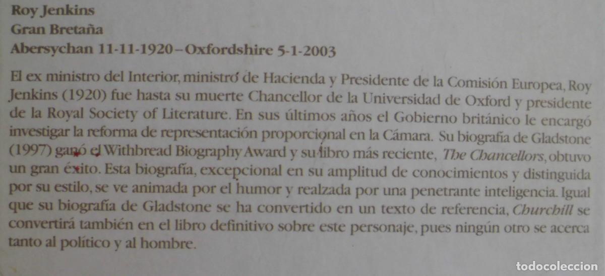 Libros de segunda mano: WINSTON CHURCHILL. ROY JERKINS - Foto 3