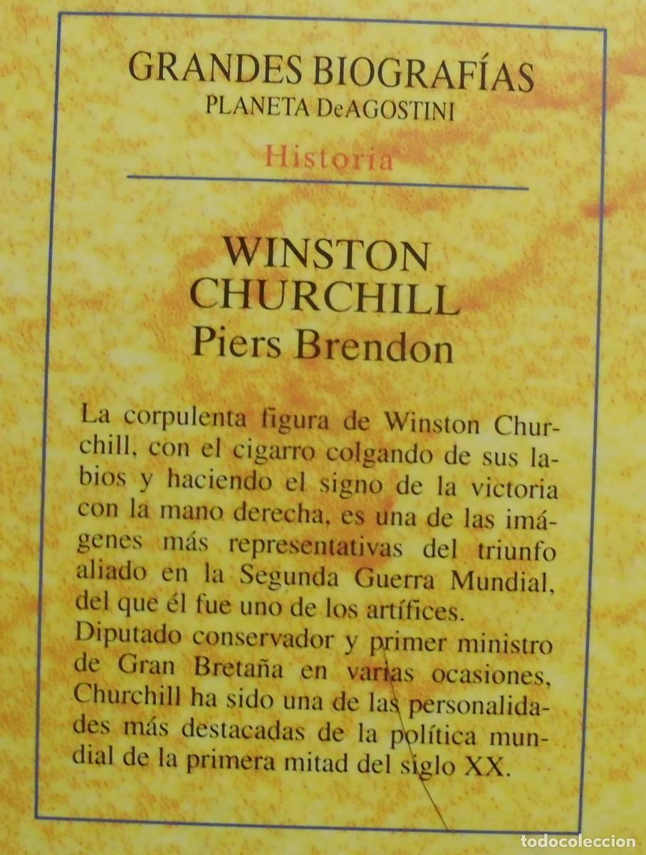 Libros de segunda mano: WINSTON CHURCHILL. PIERS BRENDON - Foto 2
