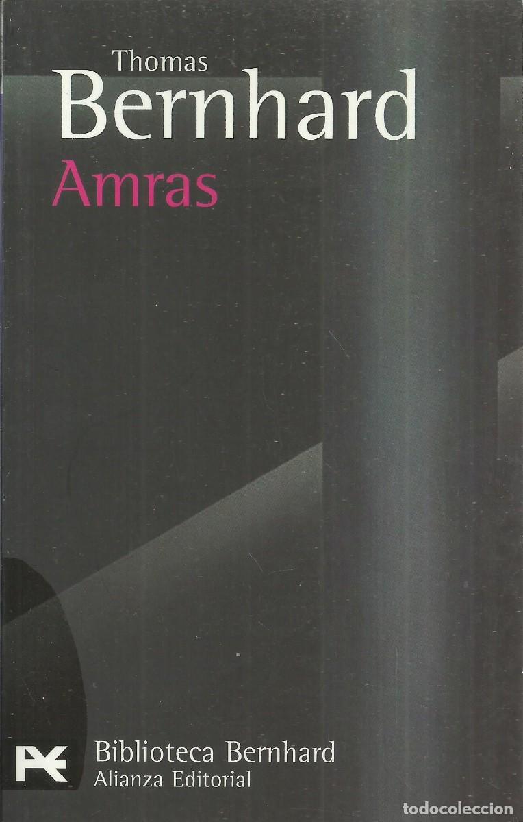 Libros de segunda mano: Amras. Thomas Bernhard. Alianza - Foto 1