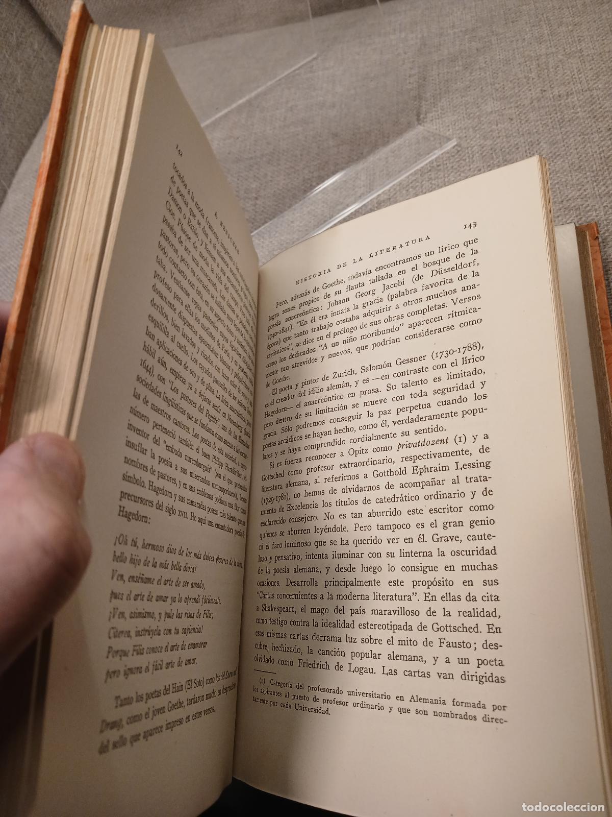 Libros de segunda mano: Historia de la literatura - A. Henschke - Foto 2