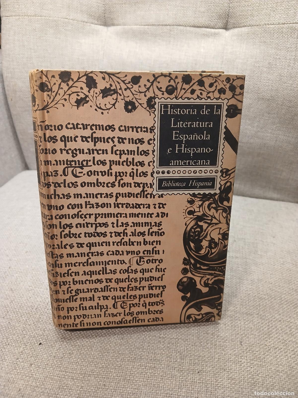 Libri di seconda mano: Historia de la literatura espa&ntilde;ola e hispano-americana - Ram&oacute;n D. Peres