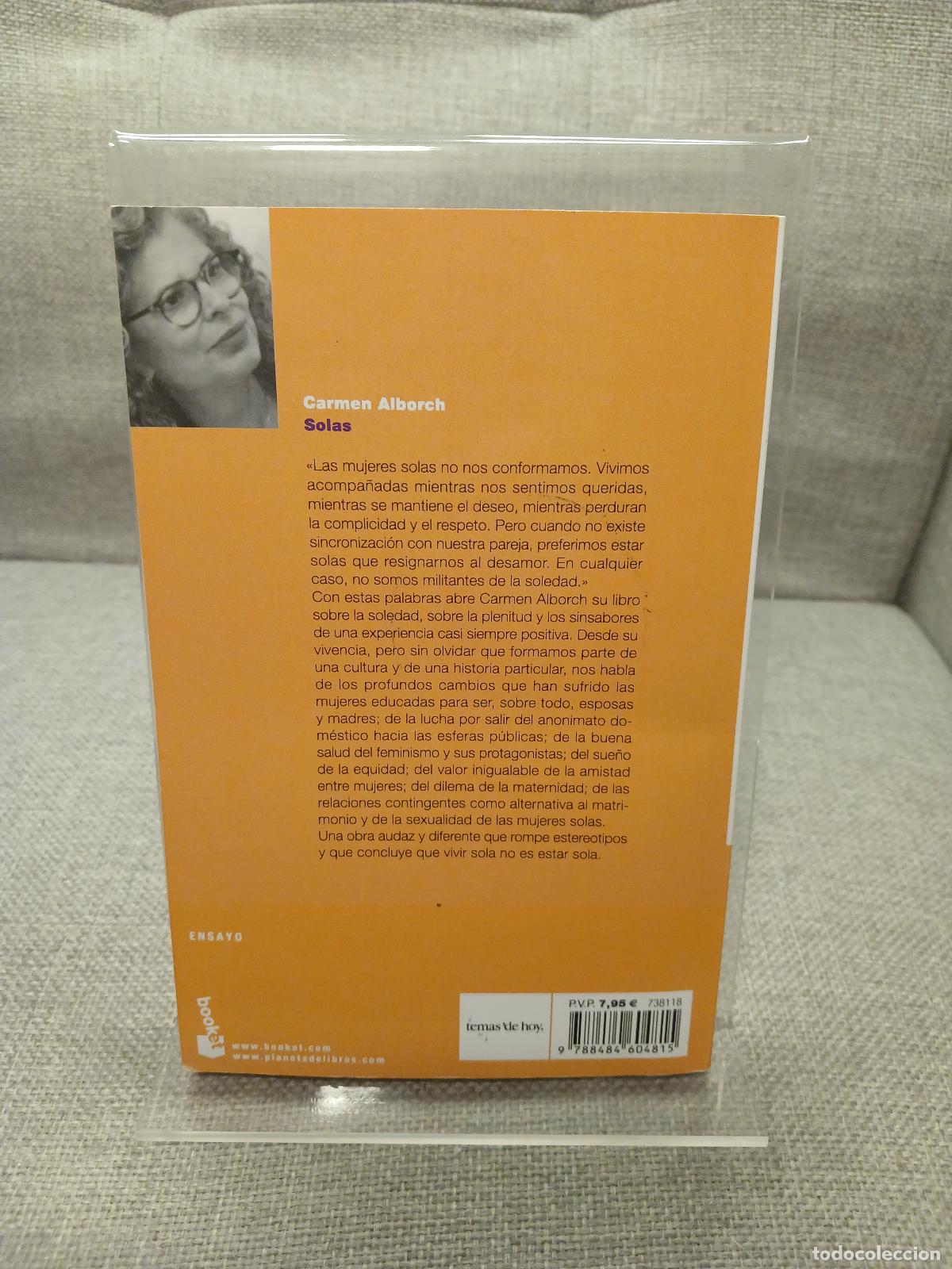Libros de segunda mano: Solas - Carmen Alborch - Foto 3