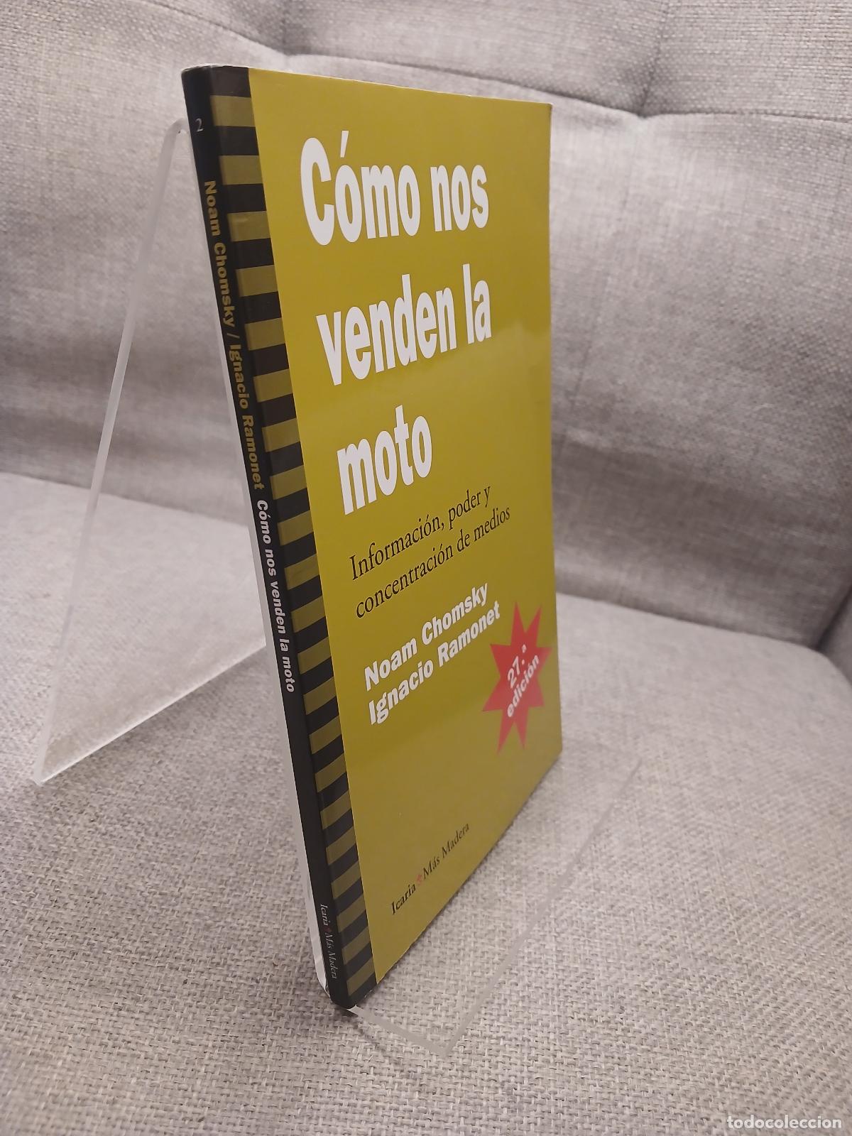 Libros de segunda mano: C&oacute;mo nos venden la moto - Noam Chomsky - Foto 2