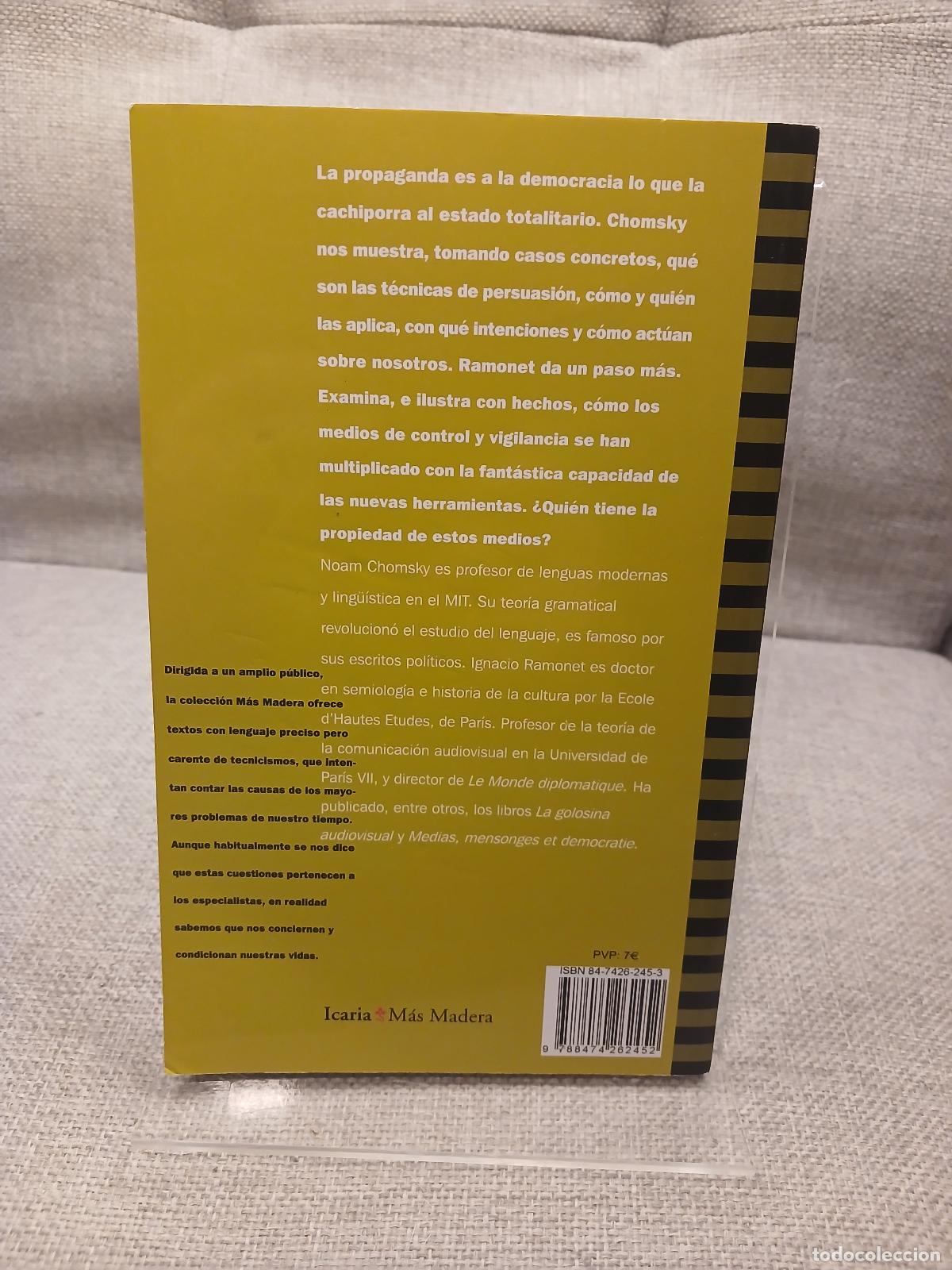 Libros de segunda mano: C&oacute;mo nos venden la moto - Noam Chomsky - Foto 3